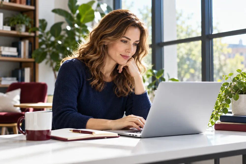 Adult learner studying a specialist subject